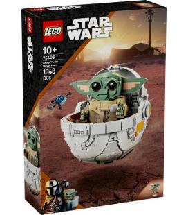 Lego star wars grogu con aerocuna