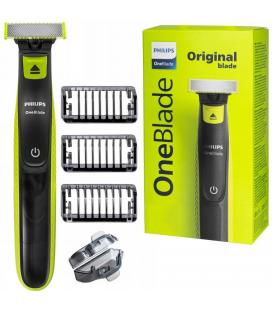 Cortabarbas Philips Oneblade QP2724/10/ con Batería/ 3 Accesorios