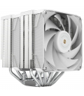 Ventilador con disipador doble mars gaming mcpu-xu6/ 2x 12cm/ blanco