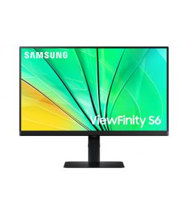 Monitor profesional samsung viewfinity s6 s24d600eau 24'/ qhd/ regulable en altura/ negro