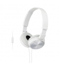 Auriculares sony mdrzx310apw diadema blanco plegable - microfono