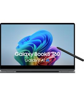 Portátil convertible samsung galaxy book5 360 intel core ultra 5-256v/ 16gb/ 512gb ssd/ 15.6' táctil/ win11 pro