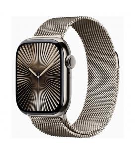 Smartwatch apple watch series 10 gps + cell 42mm natural titanium milanese loop m - l
